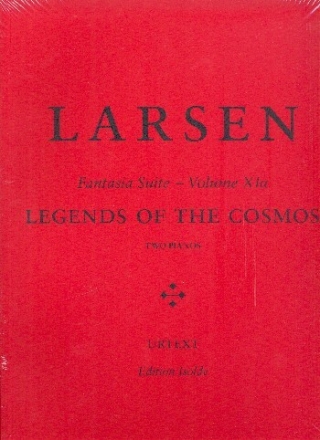 Fantasia Suite vol.11a - Legends of the Cosmos for Piano and Orchestra for 2 pianos score, paperback