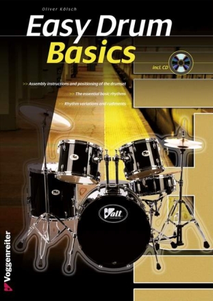 Easy Drum Basics (+CD) for drum set (en)