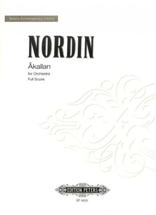 Nordin, Jesper �kallan f�r Orchester Partitur