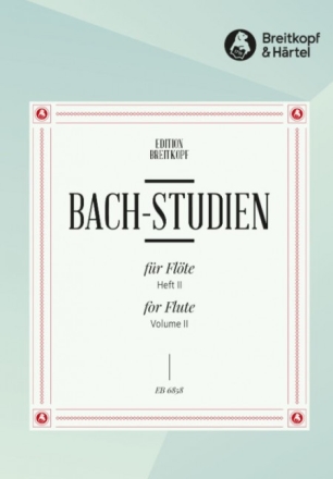 24 Bachstudien Band 2 (Nr.13-24 ) f�r Fl�te solo