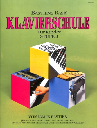 Bastiens Basis Klavierschule f�r Kinder Stufe 3