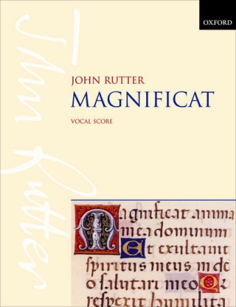 Magnificat for soprano,  mixed chorus and orchestra (chamber ensemble) vocal score