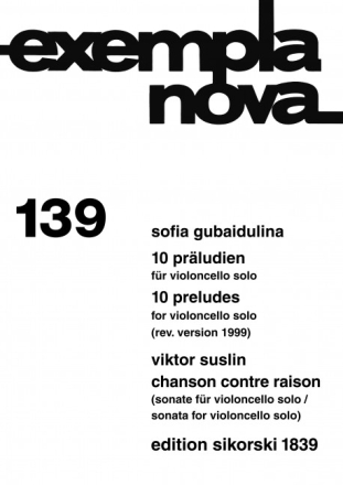 10 Pr�ludien f�r Violoncello solo