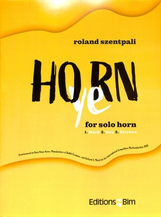 Ho(ye)rn for horn solo