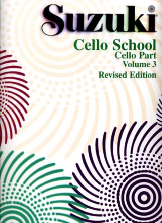 Suzuki Cello School vol.3 Cello part revised edition