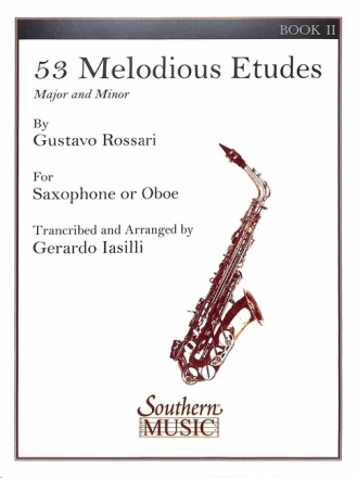 53 Melodious Etudes Major and Minor vol.2 for saxophone