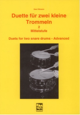 Duette f�r 2 kleine Trommeln Band 2 Mittelstufe
