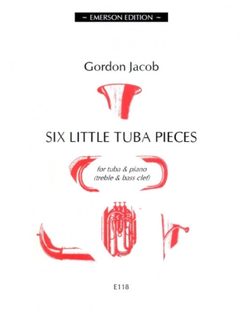 6 little Tuba Pieces for tuba and piano