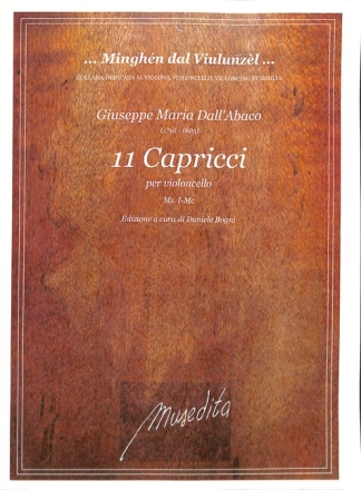 Dall'Abaco 11 Capricci per violoncello