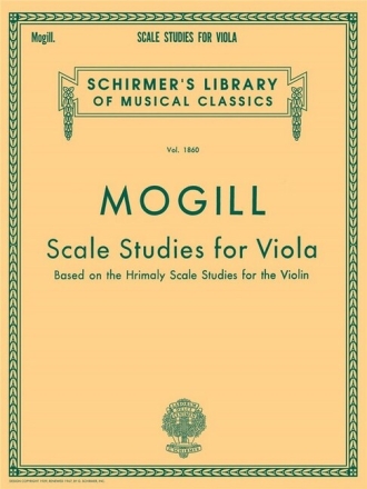 Leonard Mogill, Scale Studies for Viola Viola Buch