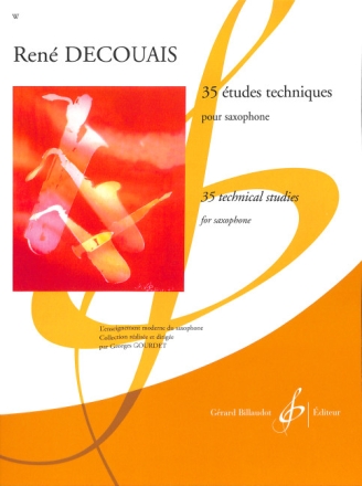 35 �tudes techniques pour saxophone