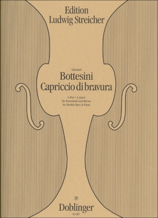 Capriccio di bravura A-Dur f�r Kontrabass und Klavier