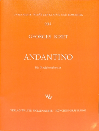 Andantino f�r Streichorchester Partitur