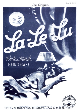 La-Le-Lu f�r Gesang und Klavier
