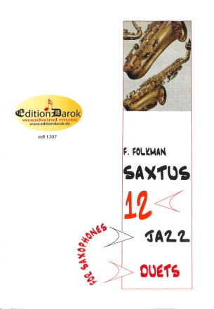 Saxtus for 2 saxophones (A / AT T) score