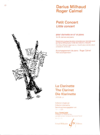 Petit concert pour clarinette et piano