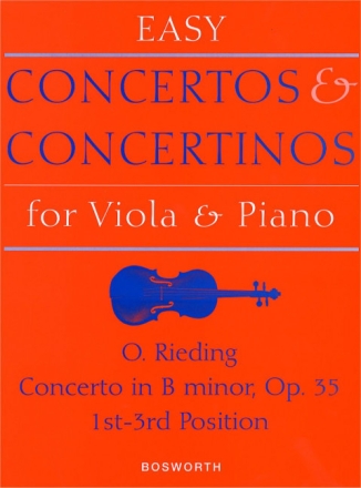 Konzert h-Moll op.35 f�r Viola und Klavier (1. und 3. Lage)