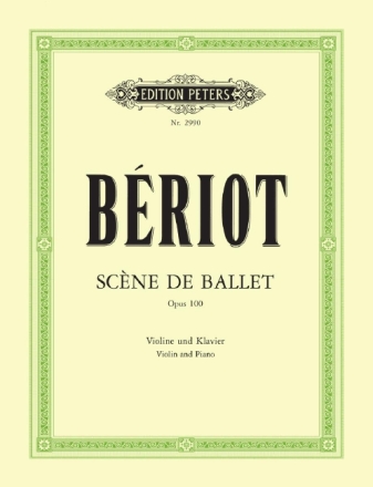 Ballett-Szene op.100 f�r Violine und Klavier
