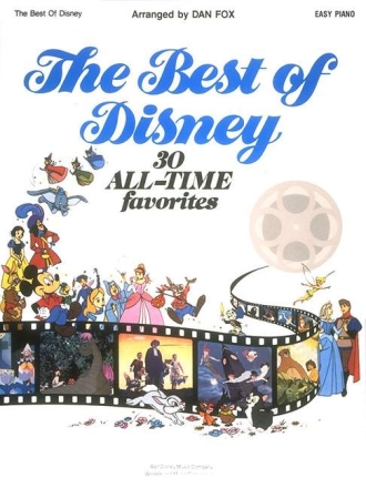 The best of Disney for easy piano 30 all-time favorites