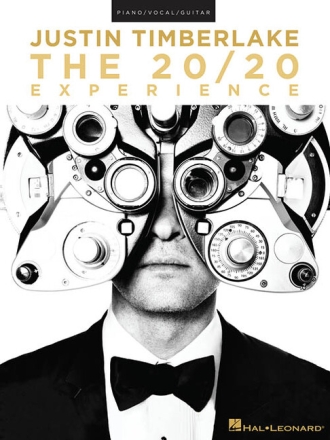 Justin Timberlake - The 20/20 Experience for piano, vocal and guitar songbook