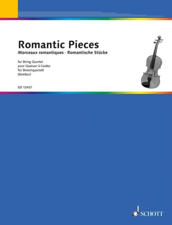 Romantische St�cke f�r Streichquartett Stimmen