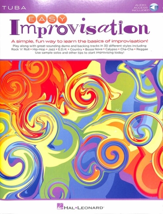 Easy Improvisation (+Online Audio) for tuba
