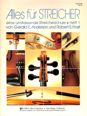 Alles f�r Streicher Band 1 f�r Streichorchester Violine