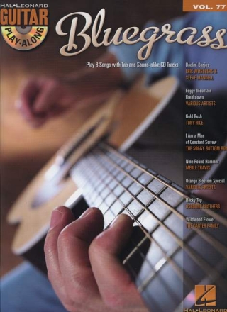 Bluegrass (+CD) for guitar/tab (with lyrics) Guitar Play-Along vol.77