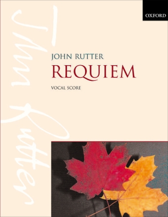 Requiem for soprano solo, mixed chorus and small orchestra (organ) vocal score