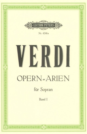 Arienalbum Band 1 f�r Sopran und Klavier (it/dt)
