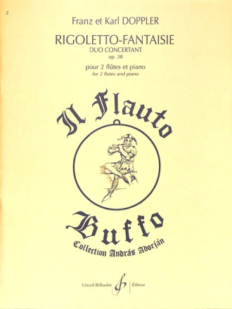Rigoletto-fantaisie op.38 pour 2 flutes et piano