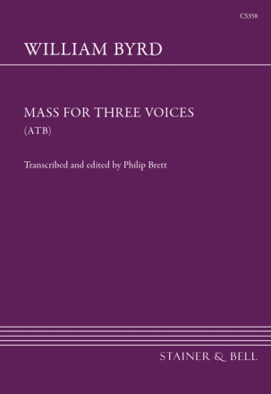 Mass for 3 mixed voices (ATB) score (la)
