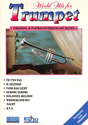 World Hits (+CD) for Trumpet  Original und Playbackversion mit Noten