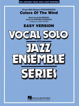 Alan Menken_Stephen Schwartz, Colors of the Wind Vocal Solo and Jazz Ensemble PARTITUR + STIMMEN
