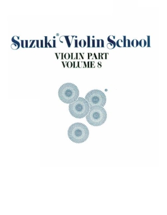 Suzuki Violin School vol.8 violin part Revised Edition