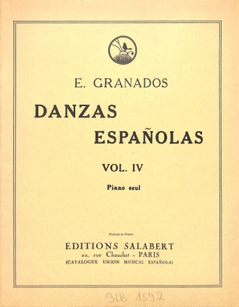Danse espagnole no.4 Villanesca pour guitare