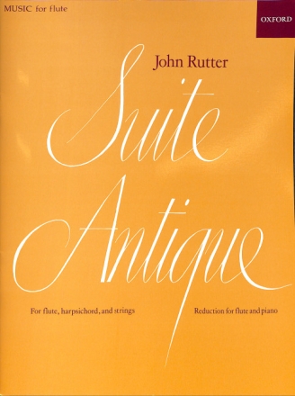 Suite Antique for flute, harpsichord and strings for flute and piano