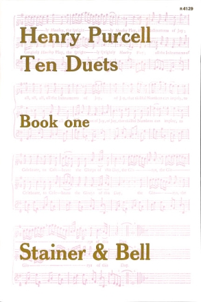 10 Duets vol.1 (nos.1-6) for 2 voices and keyboard