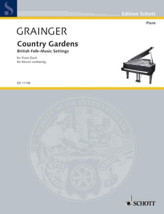 Country gardens for piano 4 hands