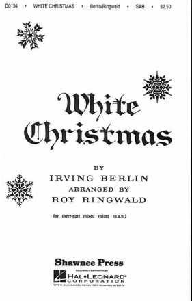 Irving Berlin, White Christmas SAB Chorpartitur