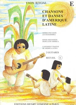 Chansons et danses d'am�rique Latine vol.E pour 2 guitares