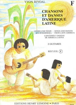 Chansons et danses d'amerique latine vol.f pour 2 guitares