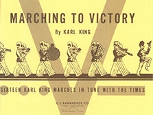 Marching to Victory  for concert band Eb alto saxophone
