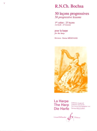 50 lecons progressives vol.1 pour harpe
