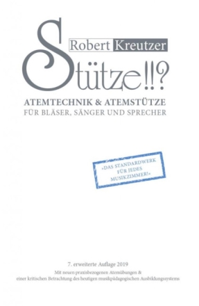St�tze!!? Band 1 Atemtechnik und Atemst�tze f�r Bl�ser, S�nger und Sprecher Hardcover