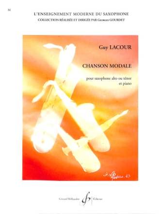 Chanson modale pour saxophone alto ou t�nor et piano