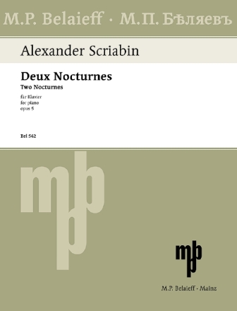 2 Nocturnes op.5 f�r Klavier