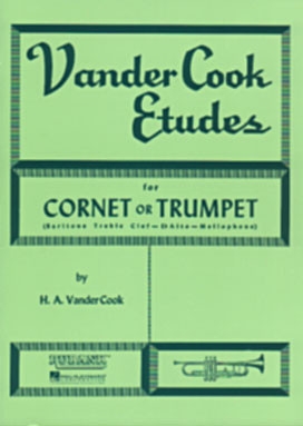Etudes for cornet or trumpet (baritone in treble clef or alto mellophone)