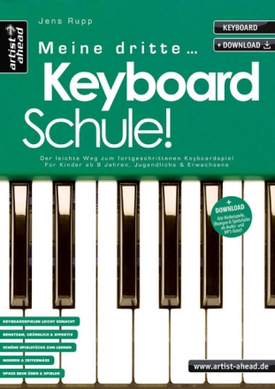 Meine dritte Keyboard Schule (+Download) f�r Keyboard