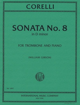 Arcangelo Corelli, Sonate 8 D Posaune und Klavier